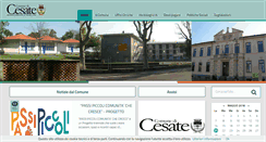 Desktop Screenshot of comune.cesate.mi.it